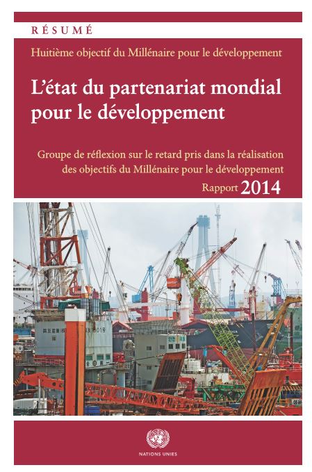Cover of L’état du partenariat mondial pour le développement